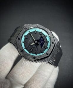 custom gshock full black ap royal oak
